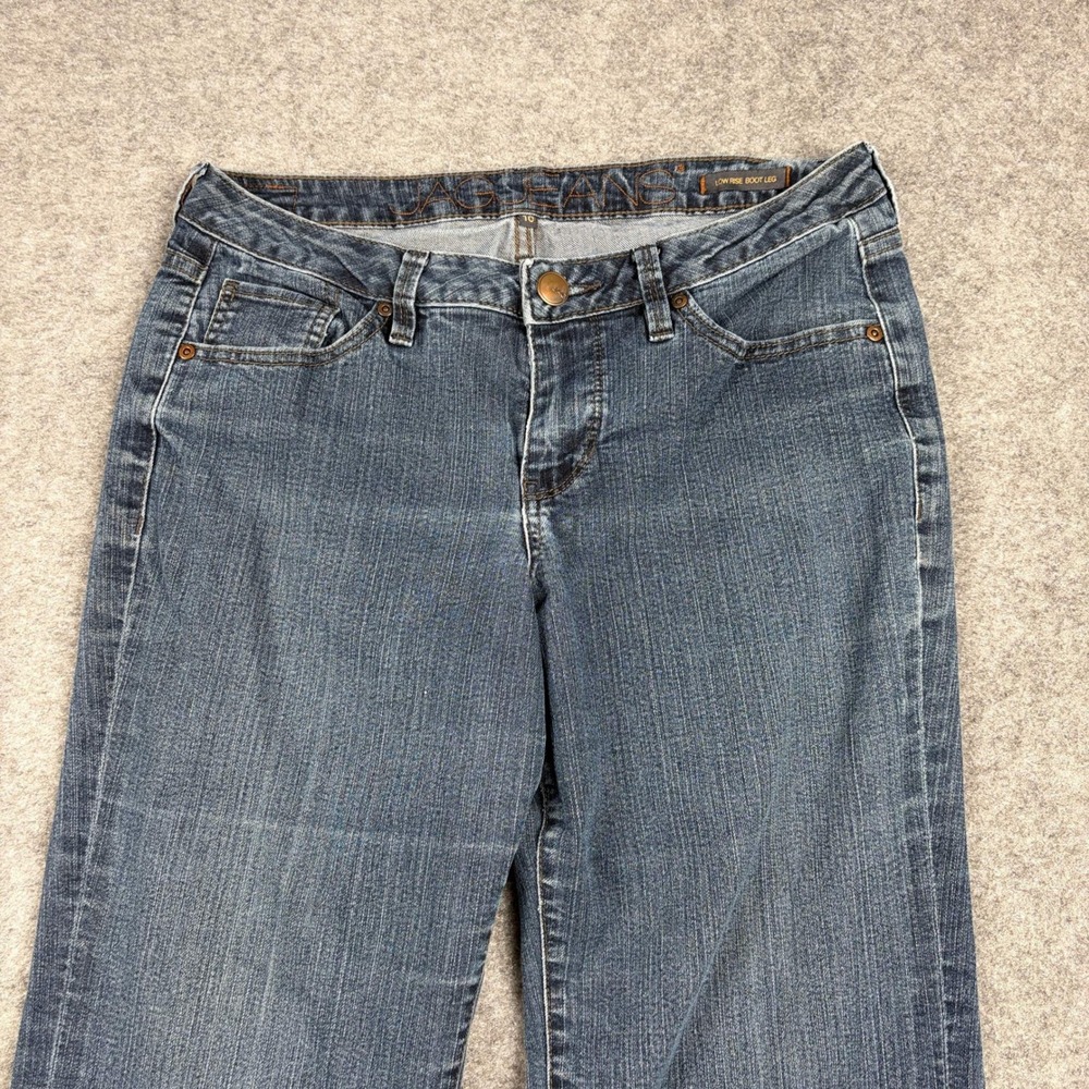 Jag Jeans Bootcut Jeans Womens 10 Blue Low Rise‎ Boot Leg Denim Y2K Skater 2000s